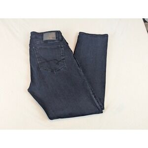 Mavi Zach Straight Leg Jeans Dark Indigo Stretch Denim 34/30 M0045334842